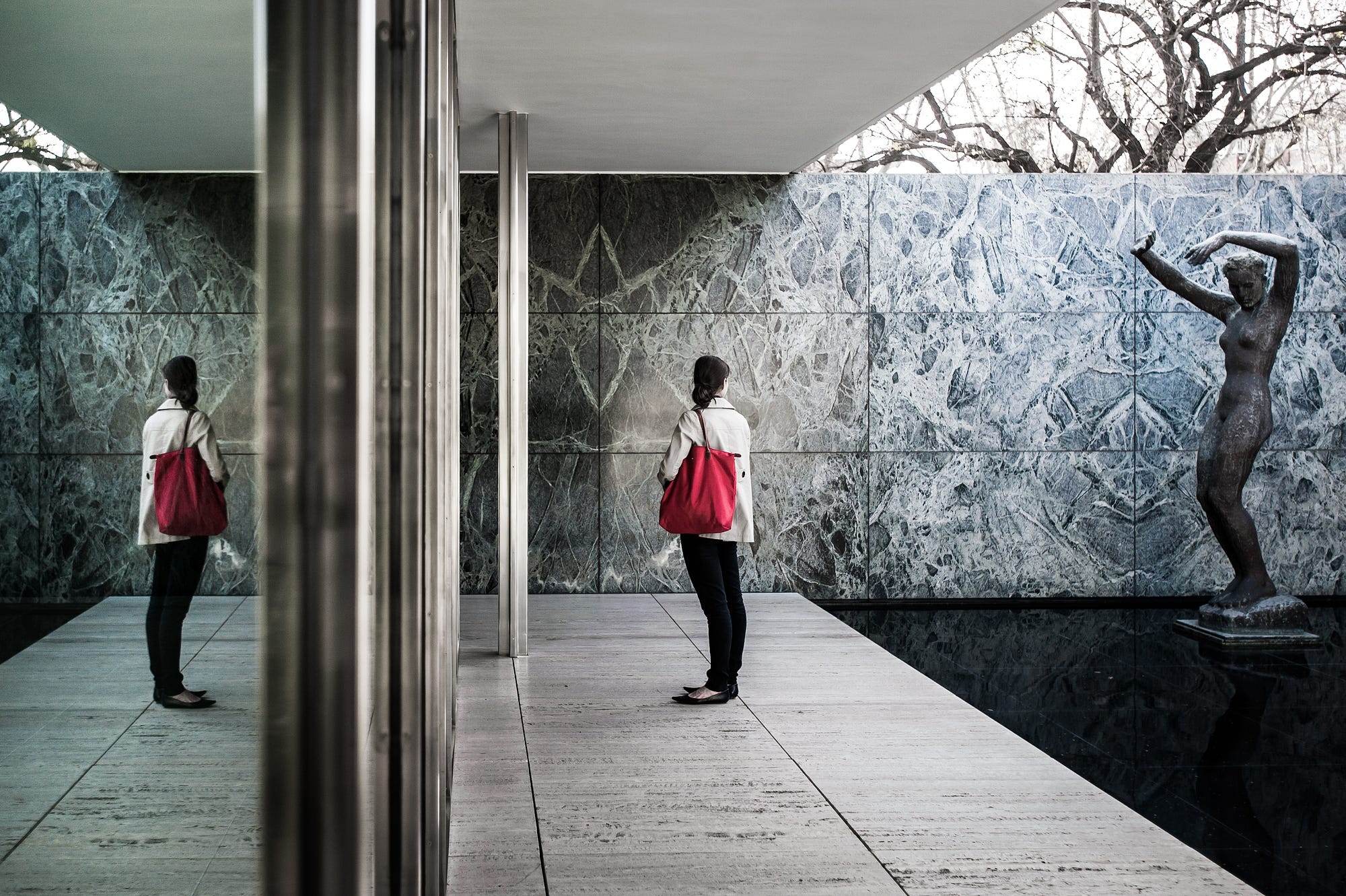 Barcelona Pavilion by Mies van der Rohe | by George X Lin | georgexlin |  Medium