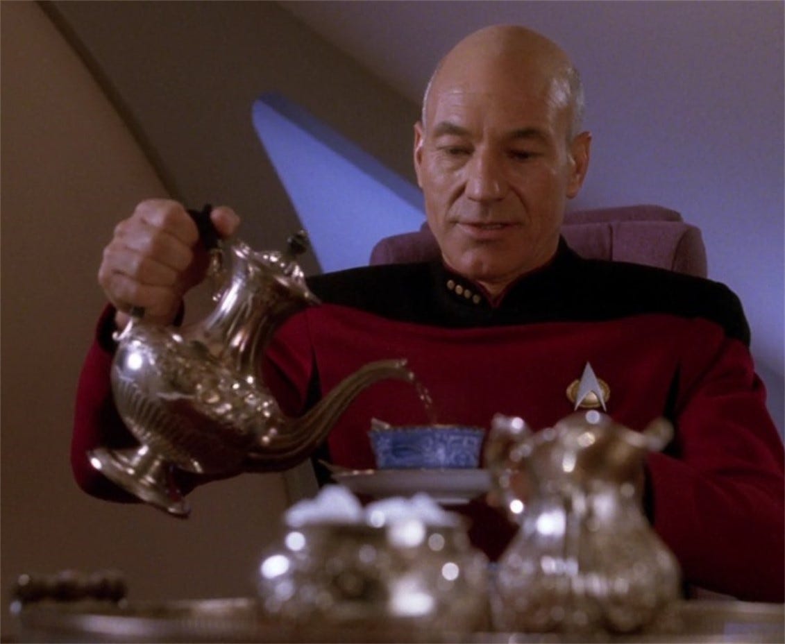 Now pour the tea': An Aesthetic Evaluation of Picard's Tea Sets | by Andrew  | Medium
