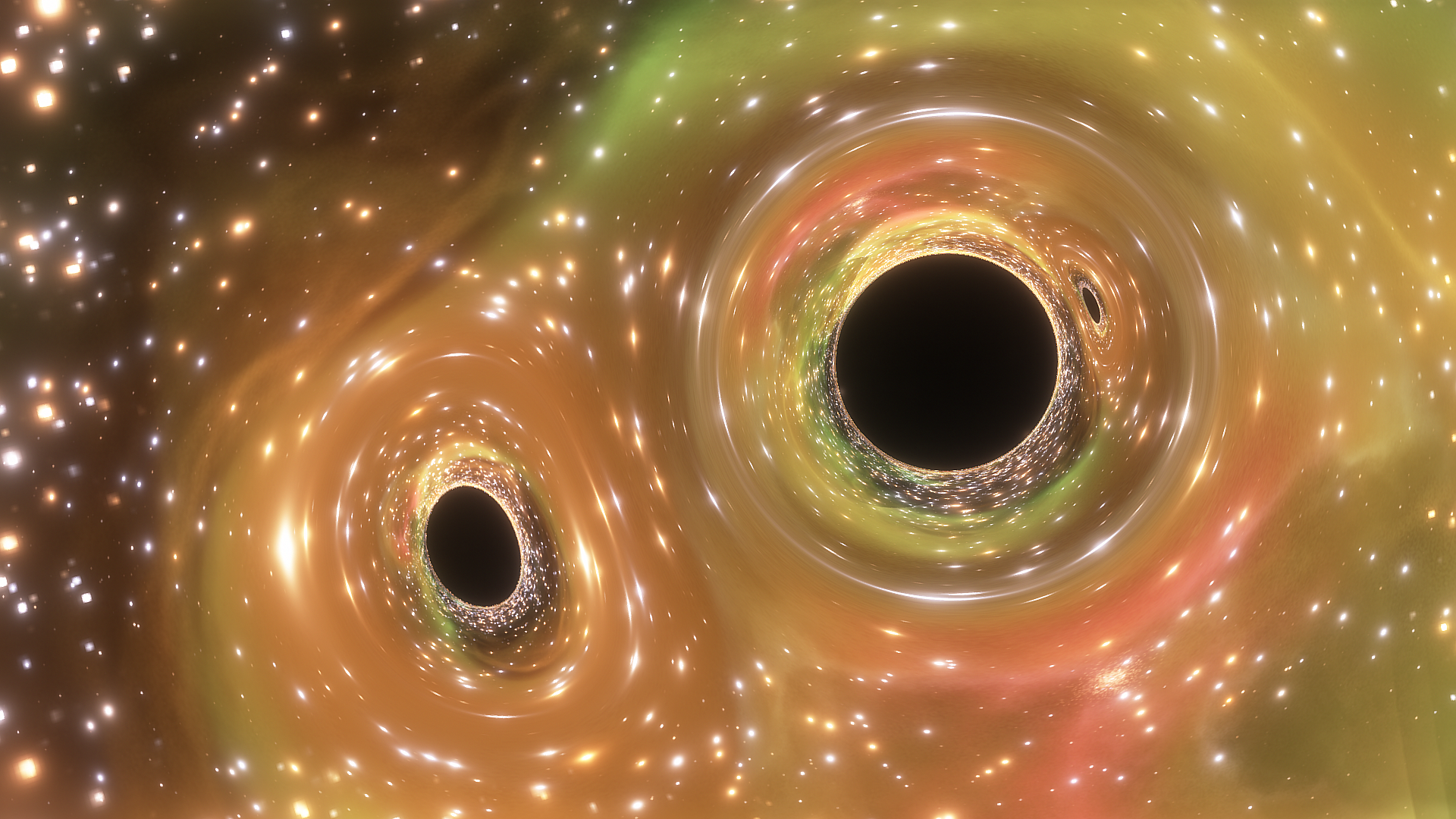 vessel vs black hole space