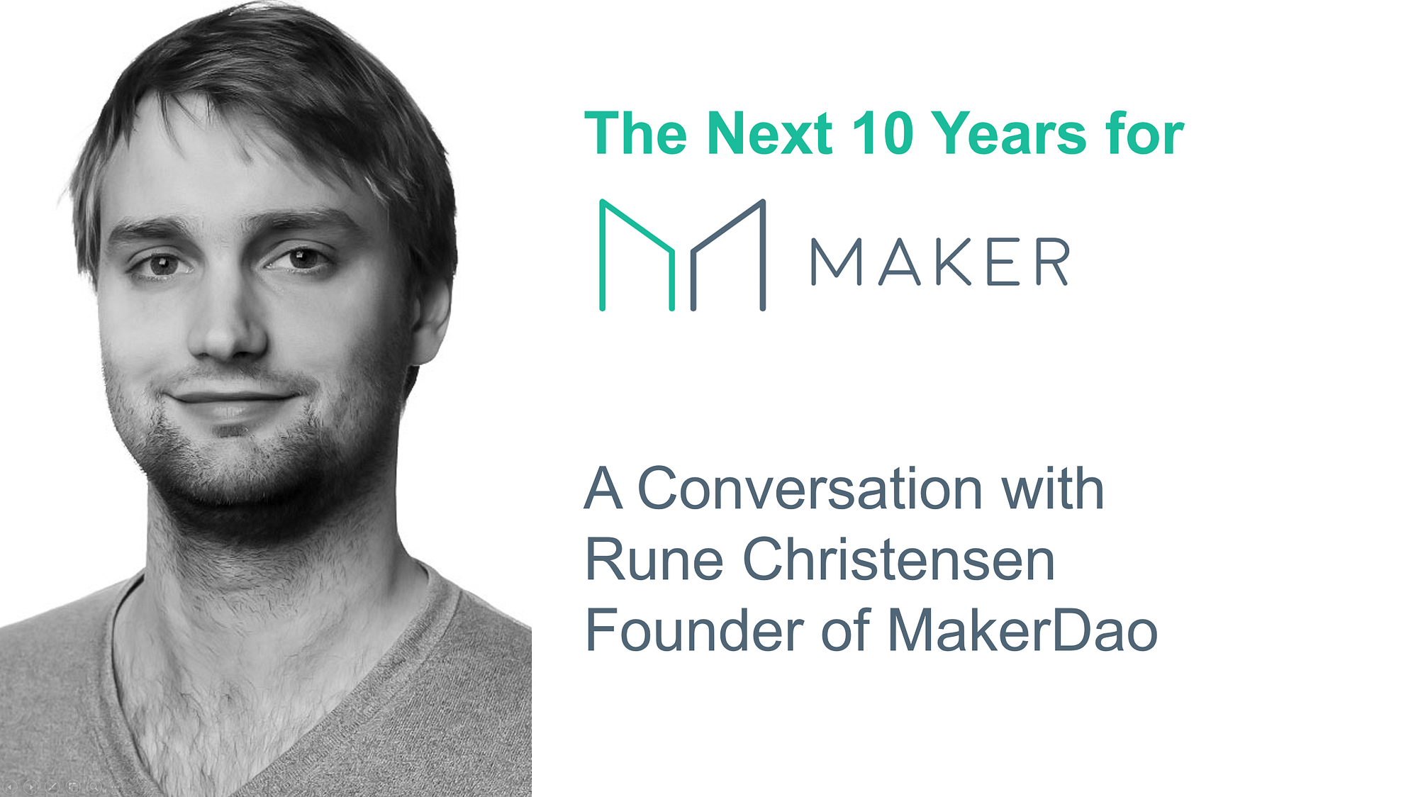 The Next 10 Years for MakerDao: A Conversation with Rune Christensen | by  Jason Choi | The Spartan Group | Medium