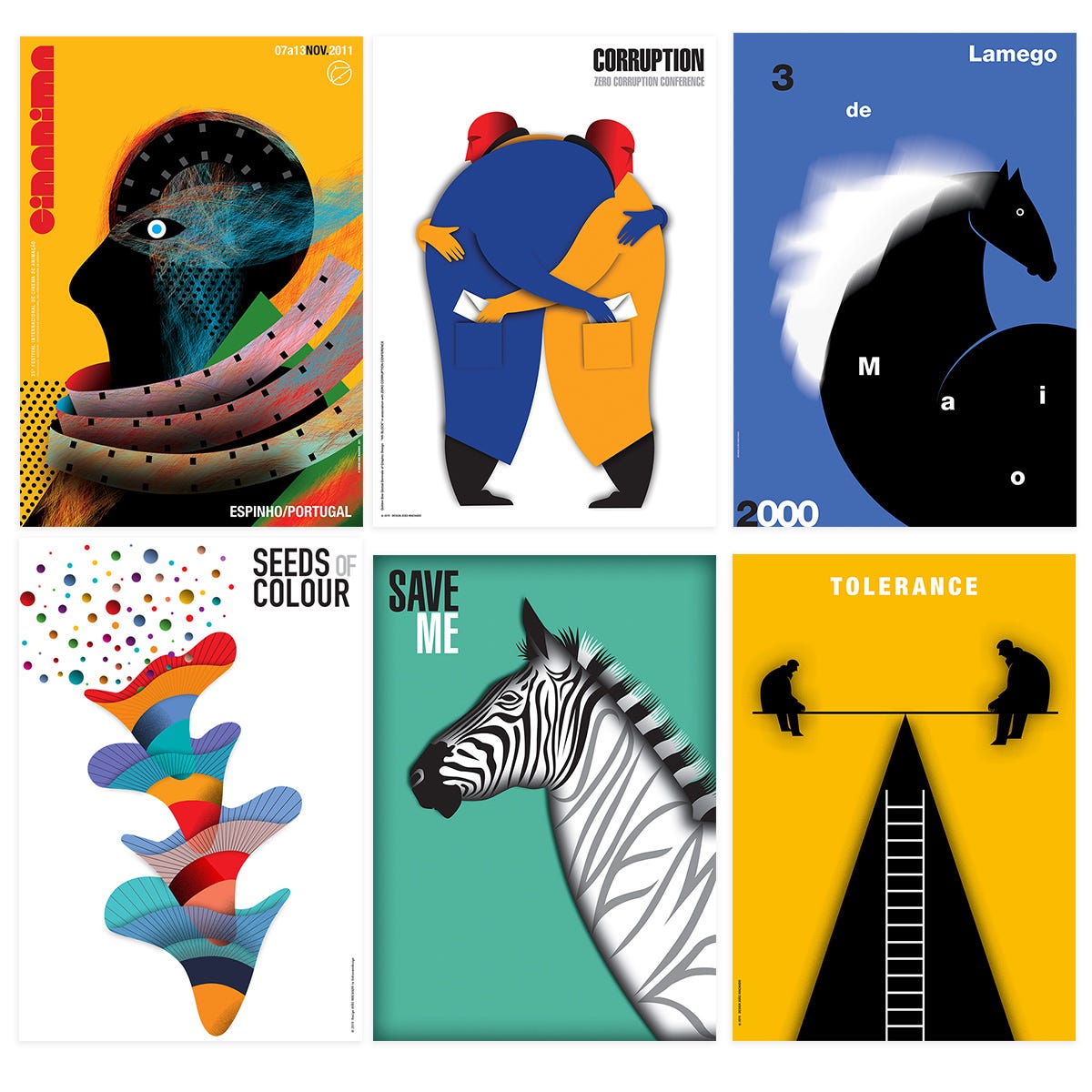 Poster Recipes: Philosophy of Color by João Machado | by AIGA Los Angeles |  Design Toast | Medium, image size:1200x1200