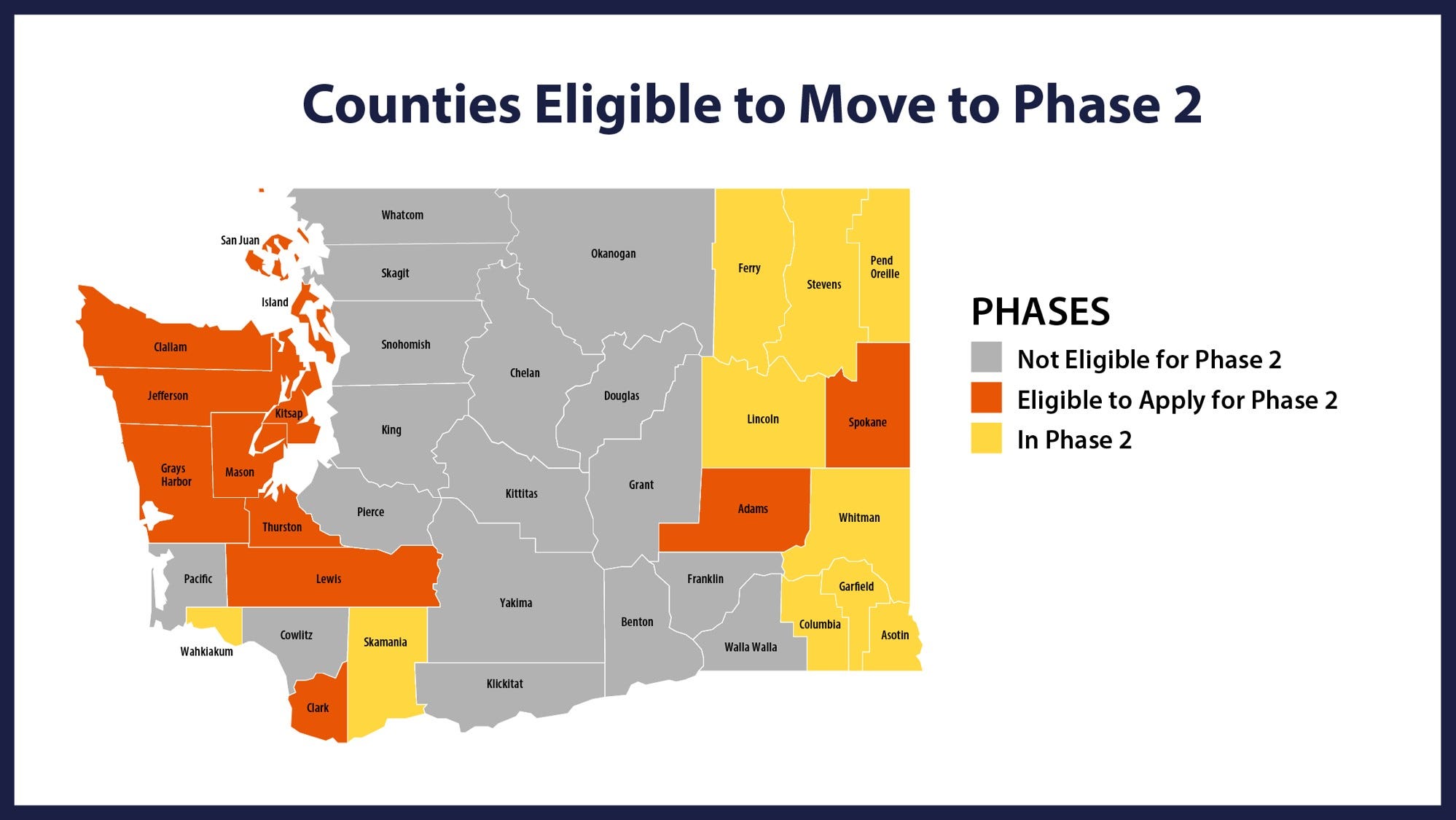 Inslee announces expanded county variance criteria and Working WA