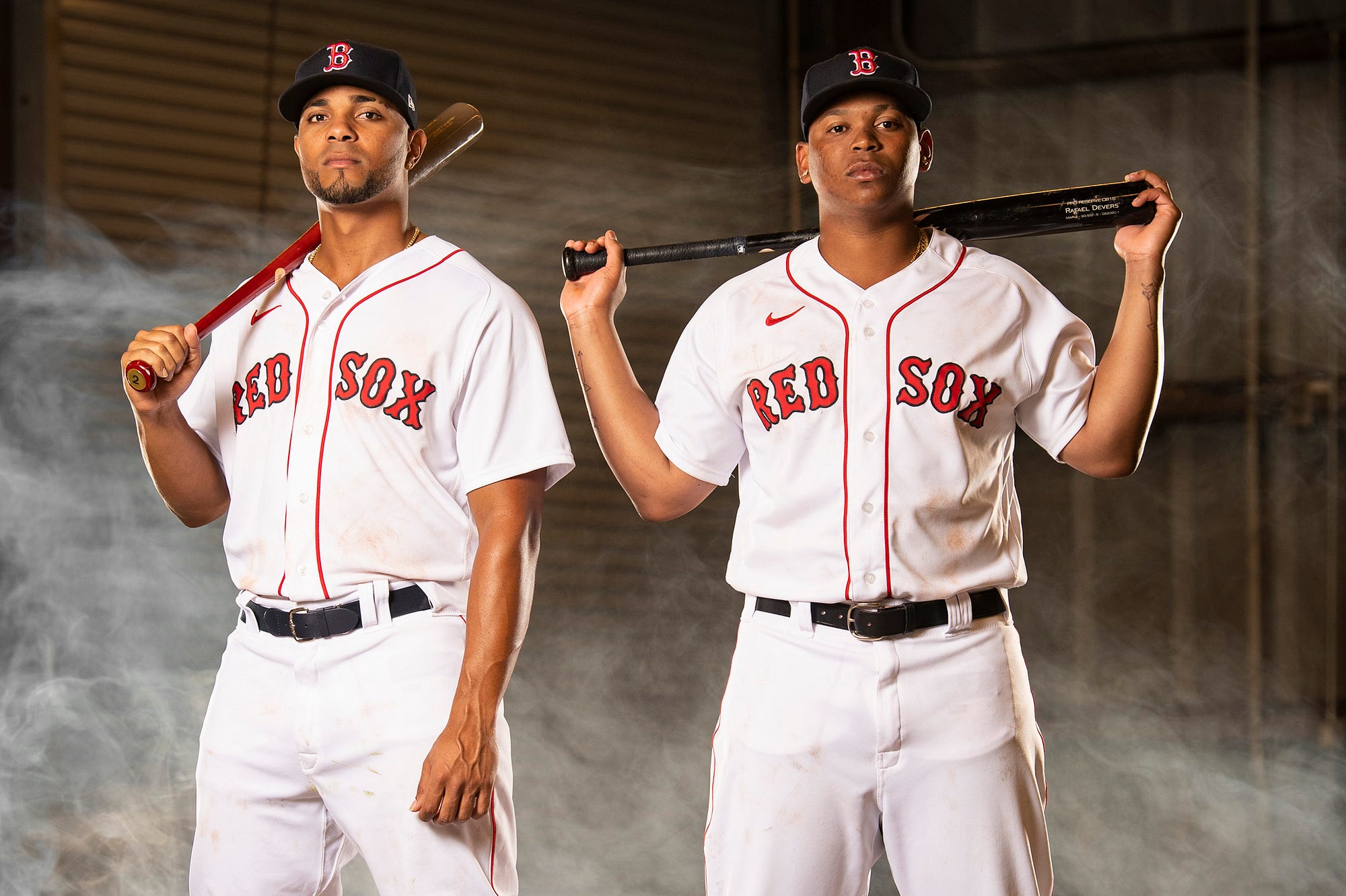 Rafael Devers Xander Bogaerts Portrait Archives - Billie Weiss