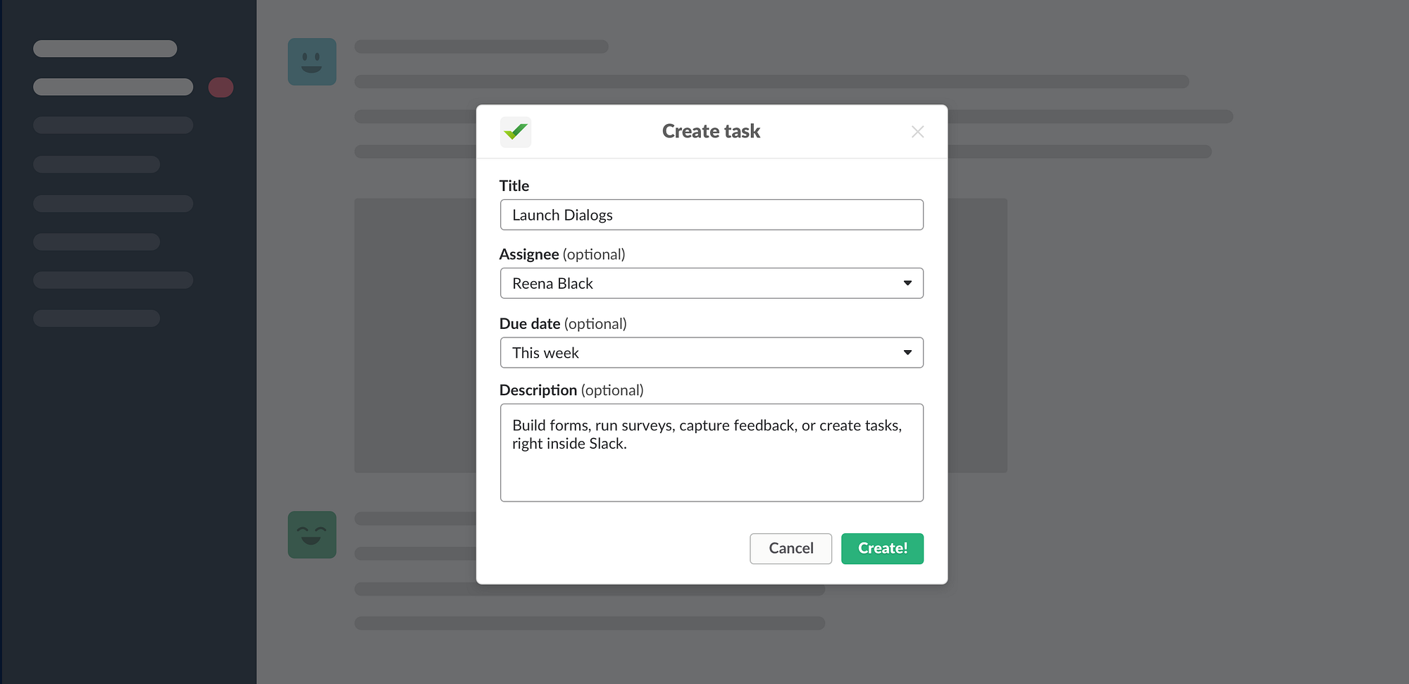 Building more intricate workflows in Slack with Dialogs | by Slack