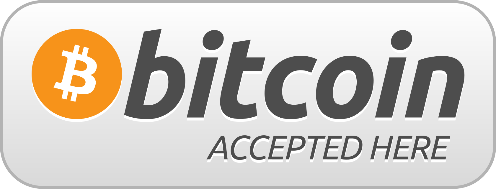 How To Accept Bitcoin. Bitcoin Accepted Here | by Quick Fix | The Bitcoin  Podcast Network | Medium