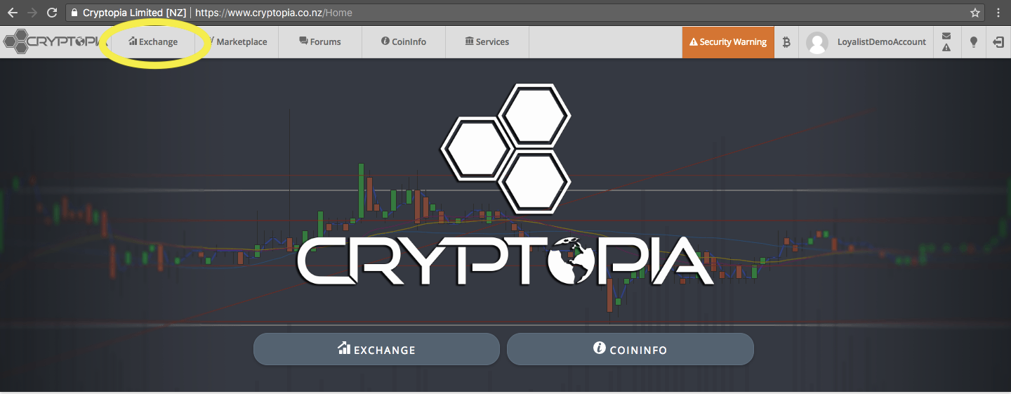 로얄코인은 현재 Cryptopia에 상장 했습니다! 여기 Cryptopia 단계별 사용 가이드를 확인하세요. | by Miko Ilas  | LoyalCoin | Medium