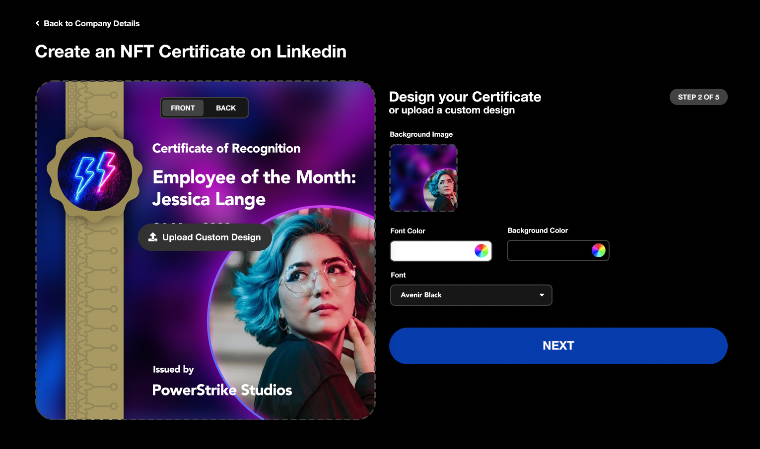 How to create an NFT Certificate… and post it to Linkedin | by NFT Kred |  Medium