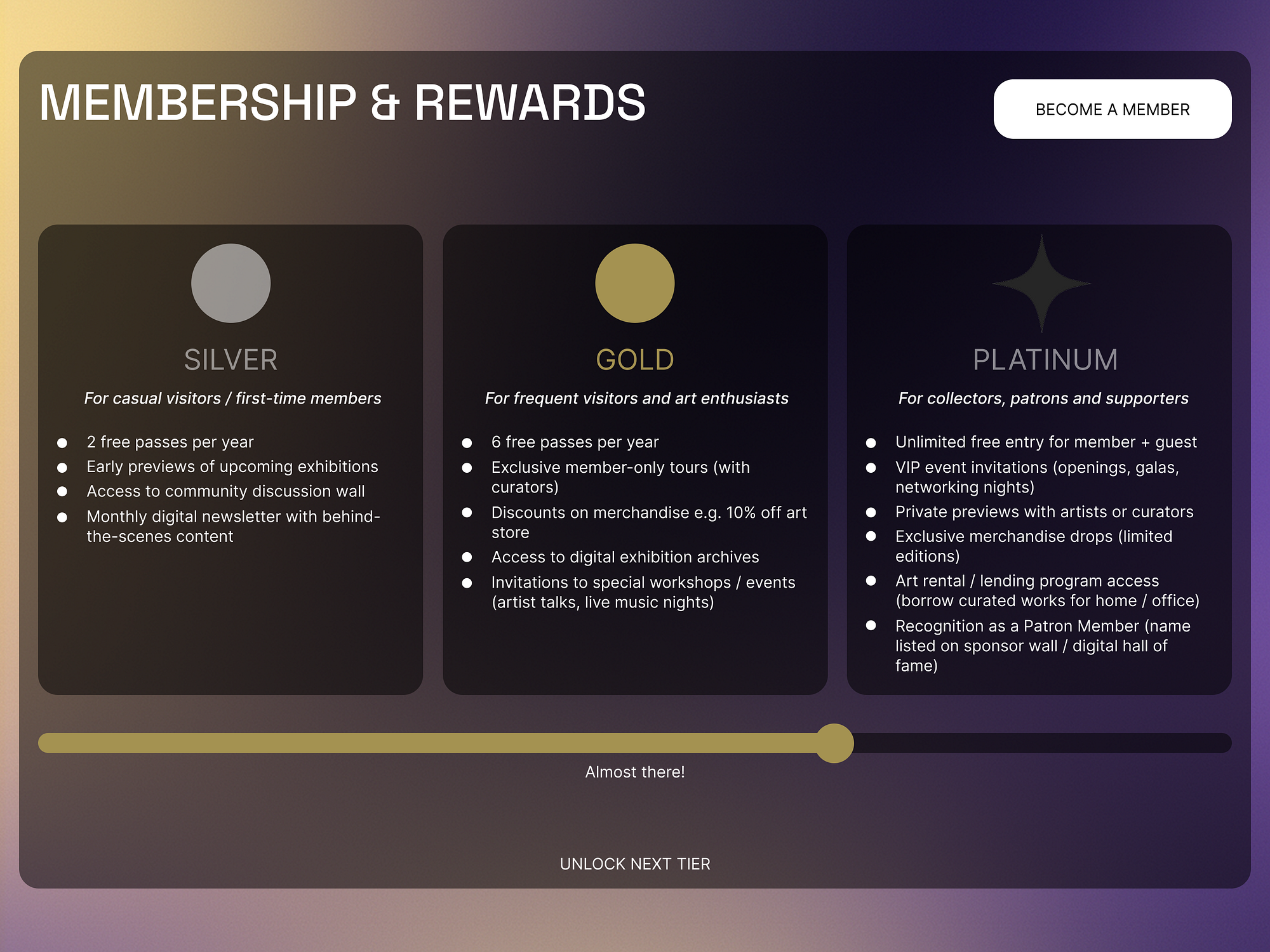 CanvasVerse — Levels of Belonging (Membership & Rewards Concept in Figma) |  by Hamza Akhtar | Medium