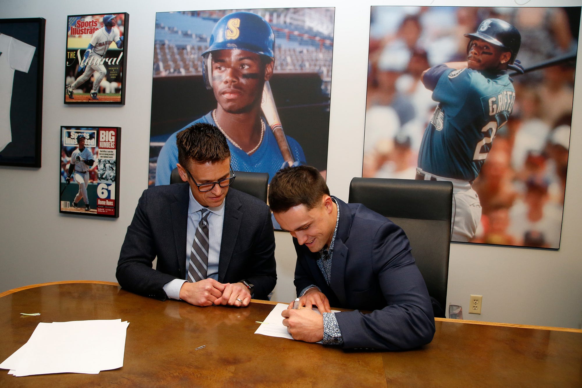 Mariners Ink Evan White to Long-Term Contract by Mariners PR From the Corner of Edgar and Dave photo