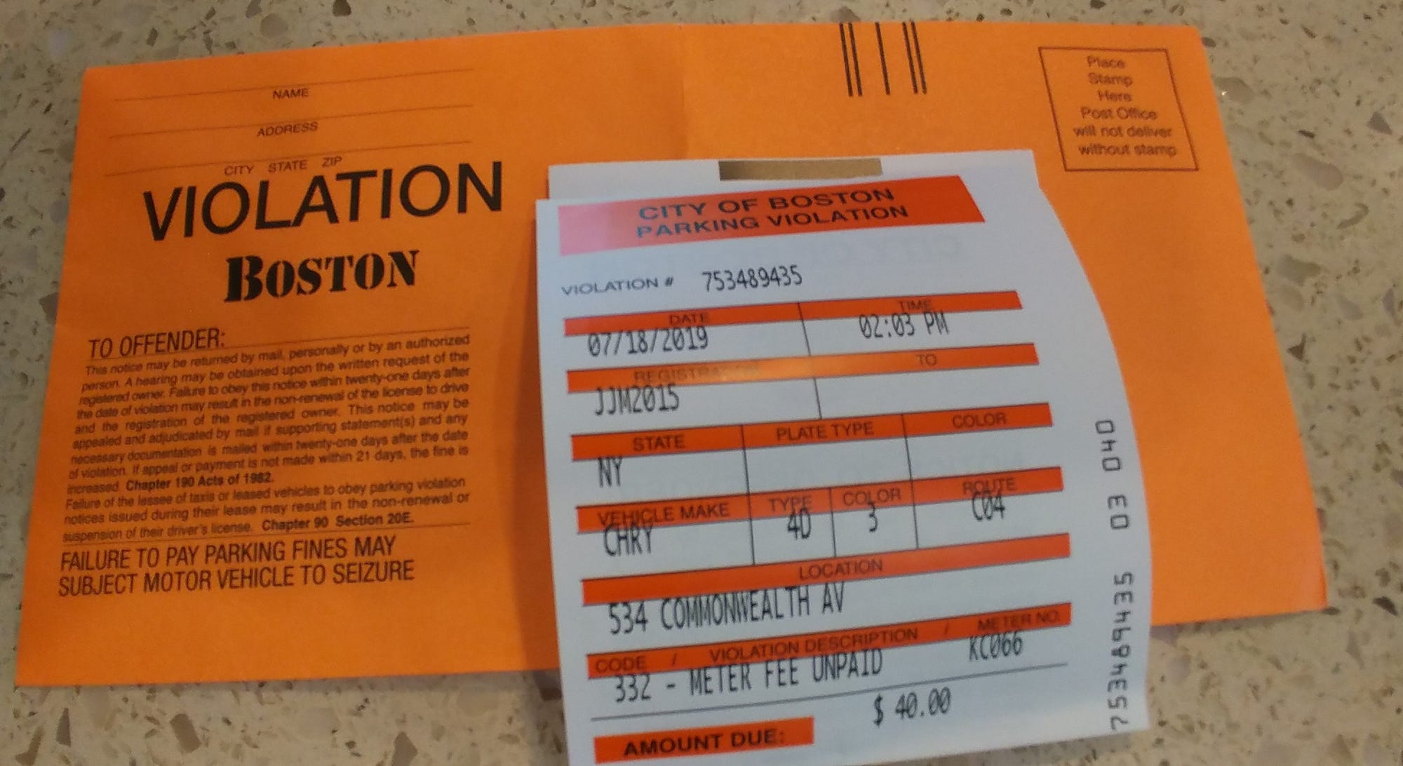 The Insider's Guide to Getting Out of a Parking Ticket in Boston