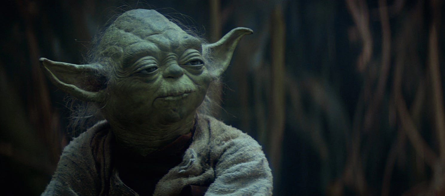 Better than making love what is? Hate sex yes. Hmm. - Yoda