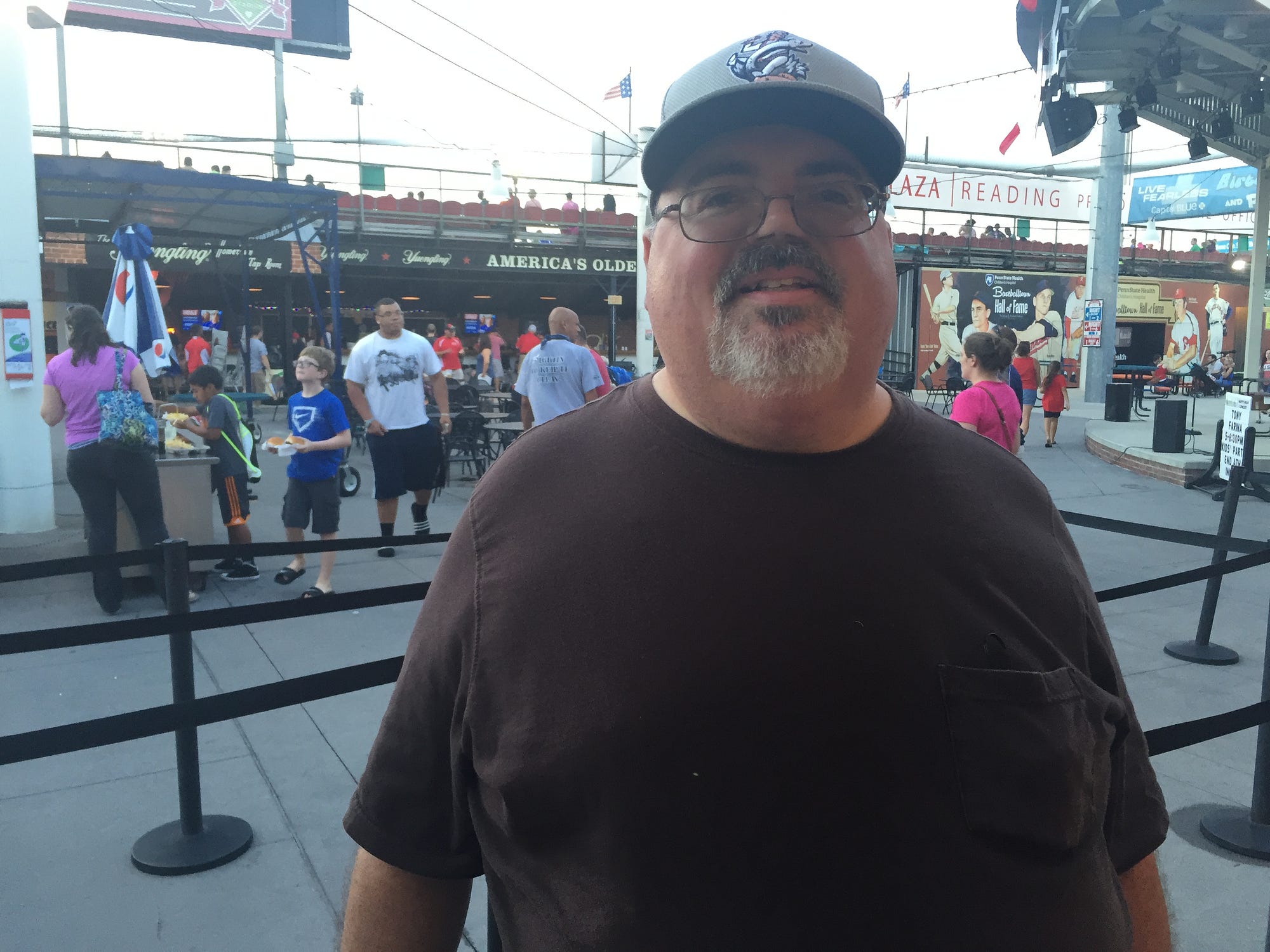 A HUGE shoutout to our man behind - Reading Fightin Phils