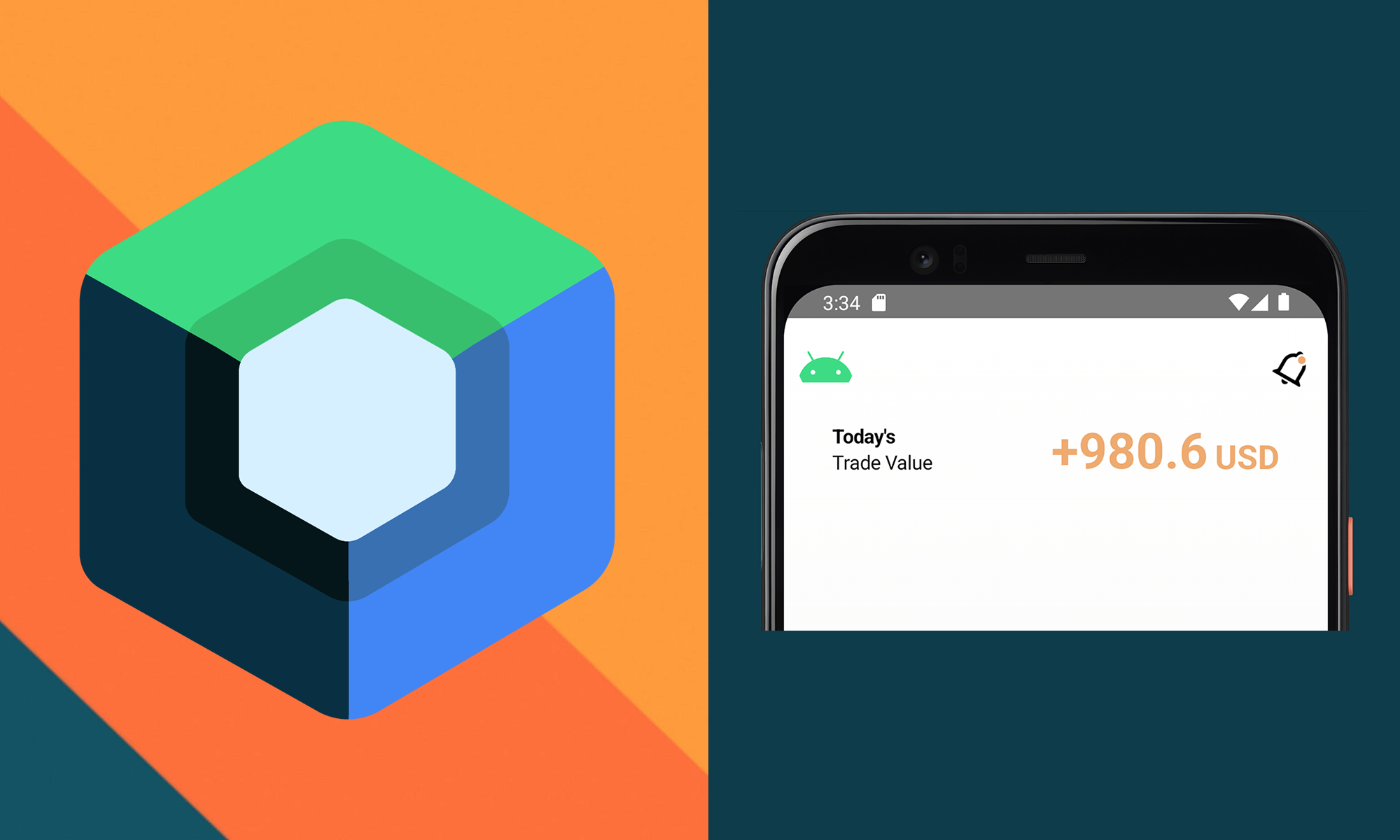 Implementing a Crypto Trade App in Jetpack Compose: The Home Header | by  Alejandro Zurcher | Bootcamp | Medium