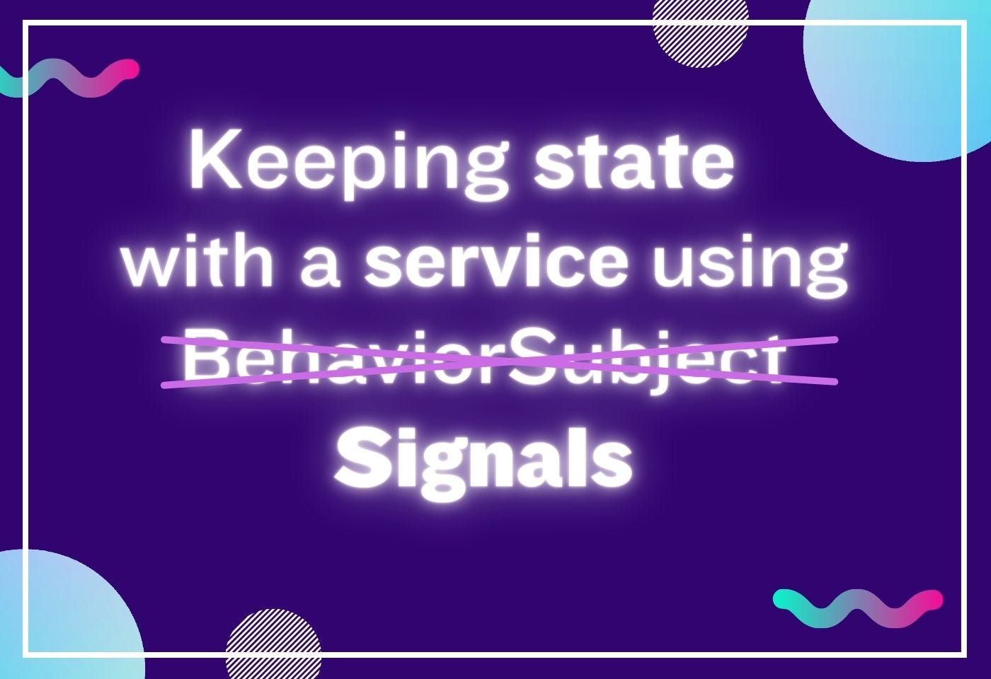 Service - Signals