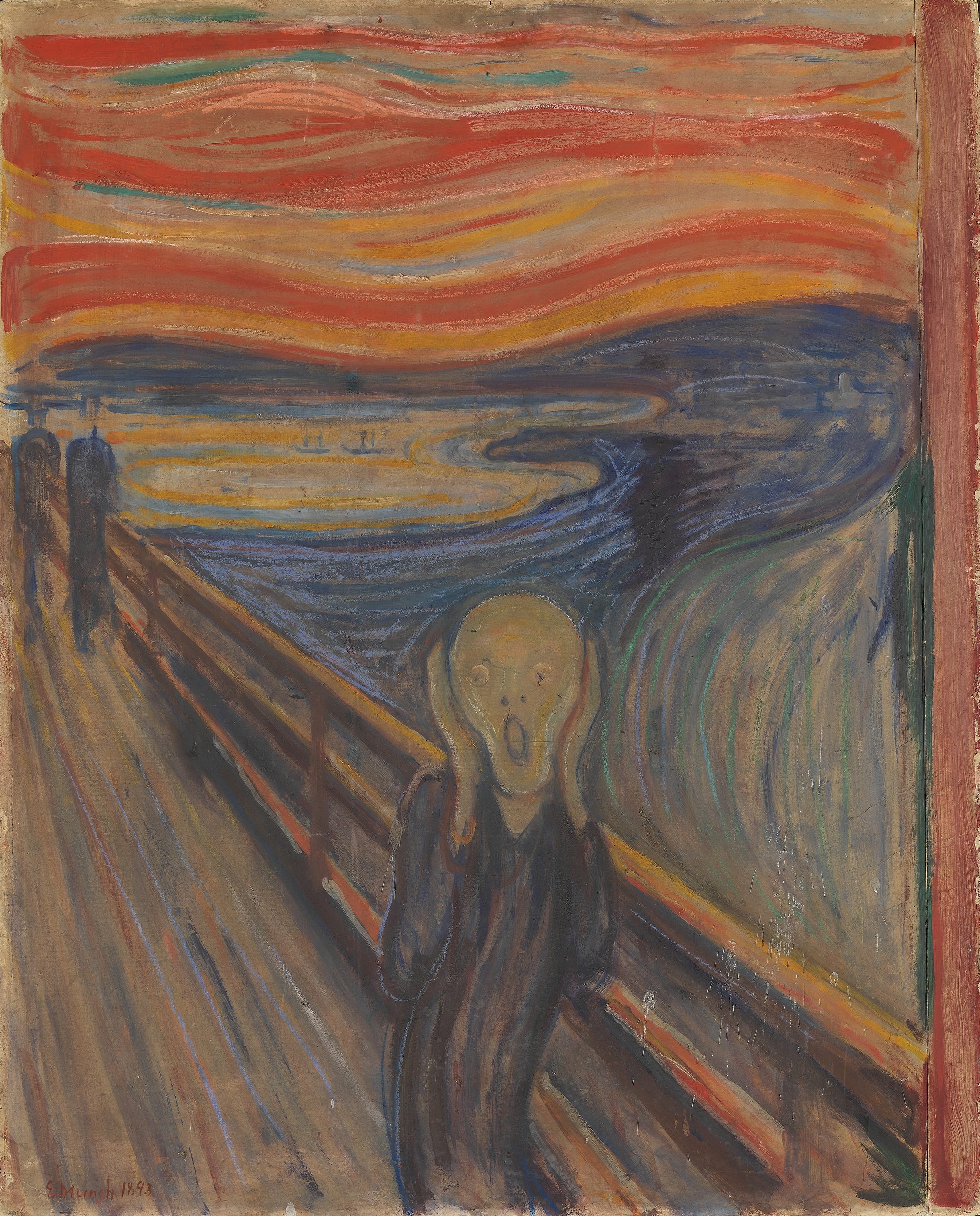 The Scream” Has a Message. Written by the painter himself. | by
