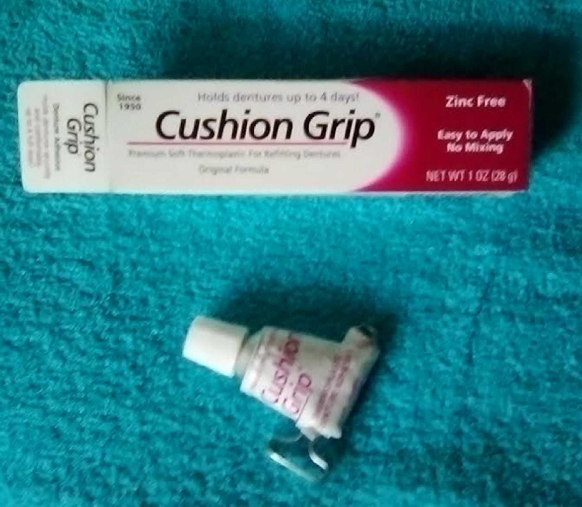 Cushion Grip Adhesive - Denture Adhesive - Cushion Grip - Cushion