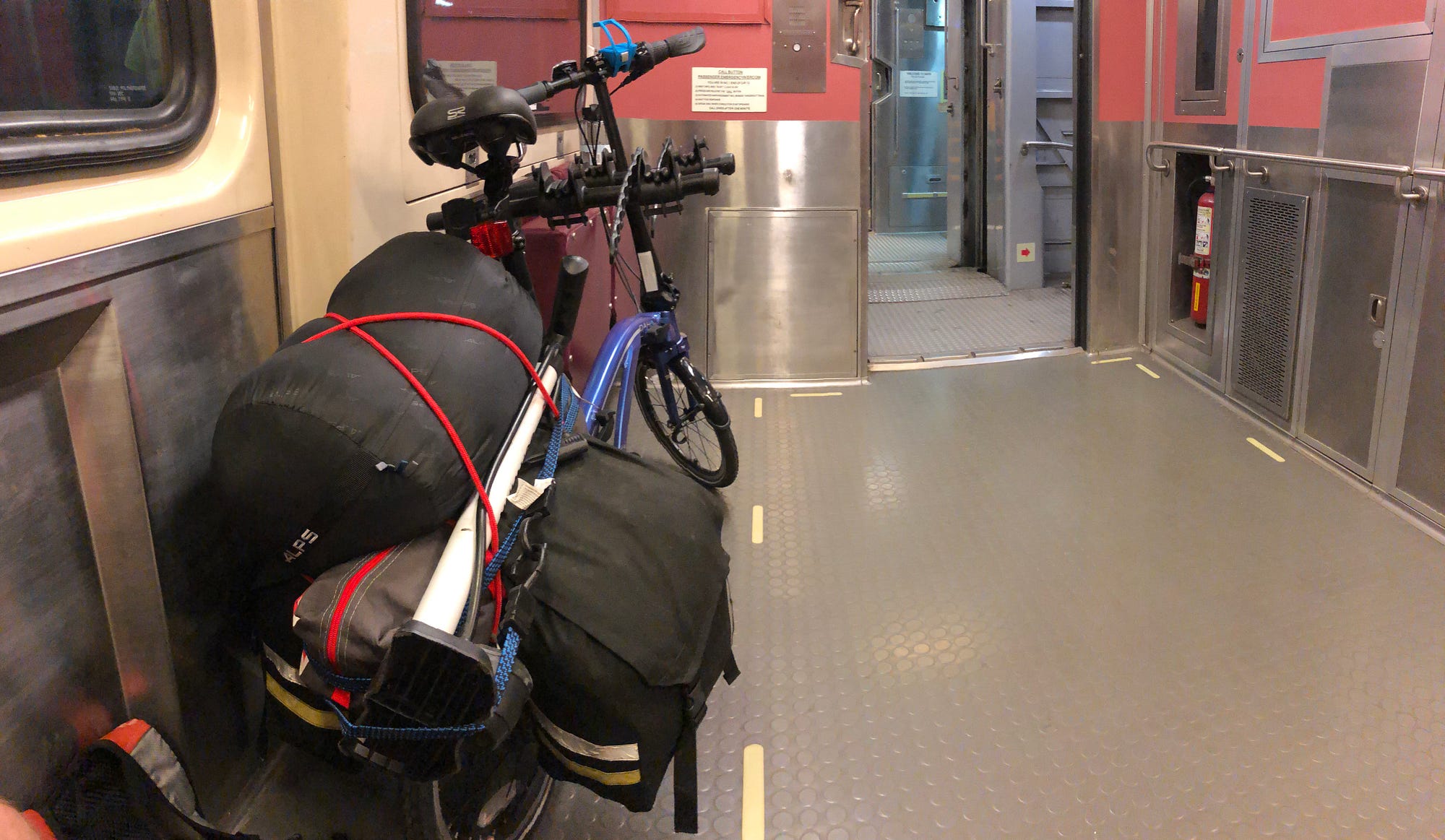 Amtrak bike clearance