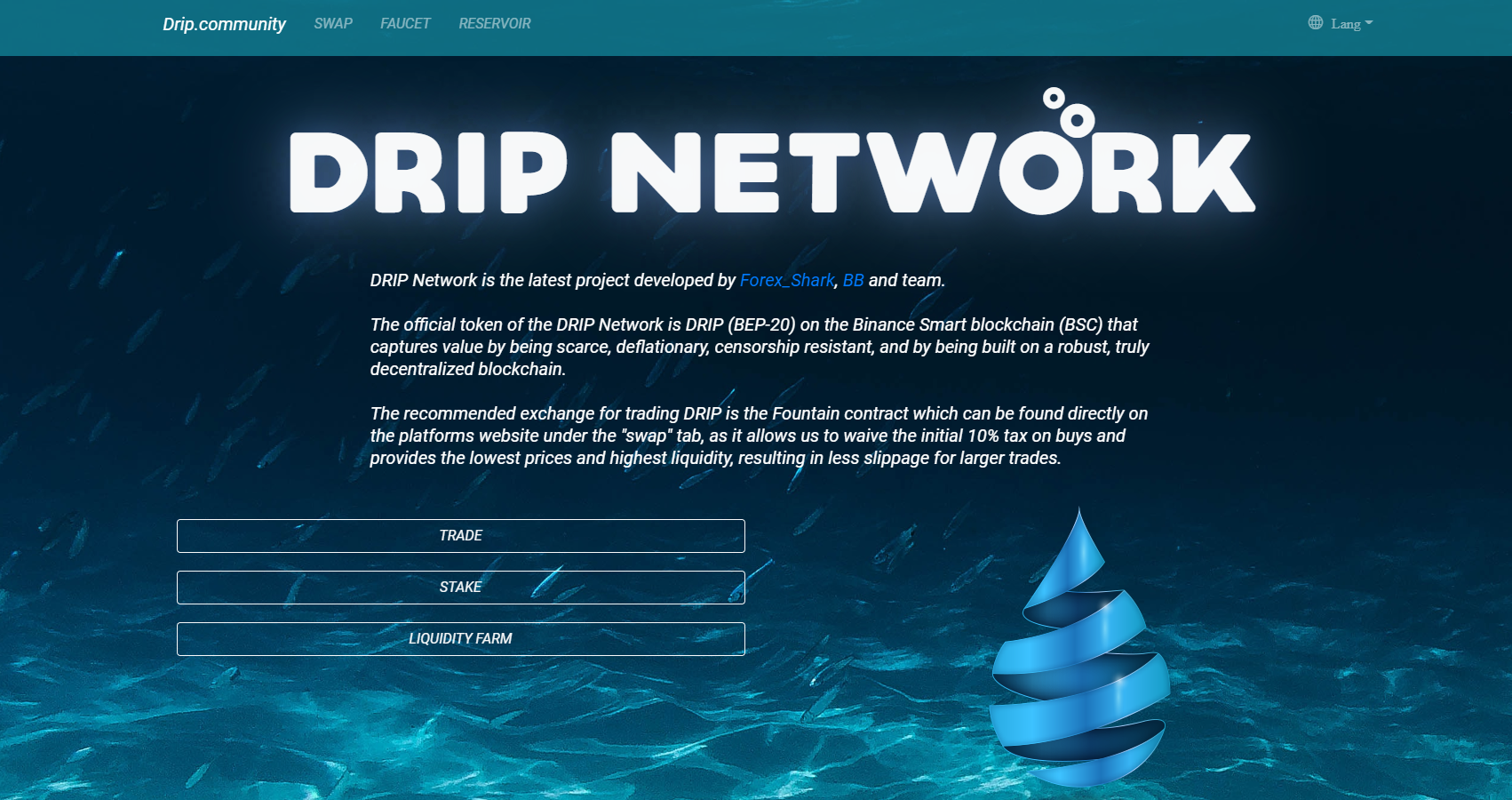 The DRIP network. The DRIP network project is (about to… | by Crypto Kim |  Crypto Ventures
