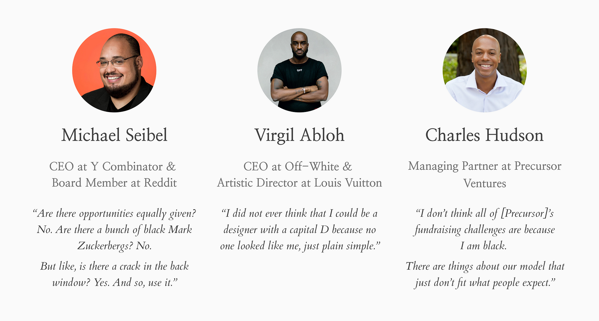 Virgil Abloh and Black Lives Matter: the designer shuts down
