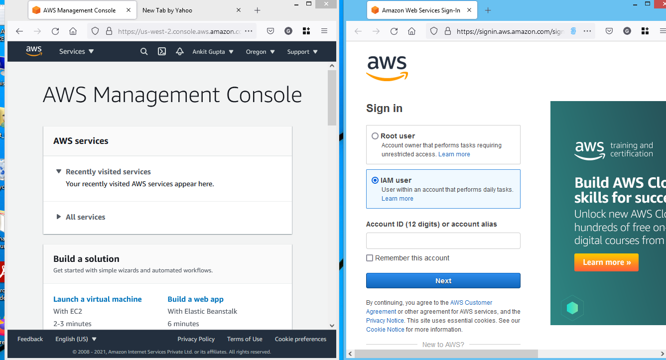Login to MULTIPLE AWS Accounts at once | by Ankit Gupta | Analytics Vidhya  | Medium