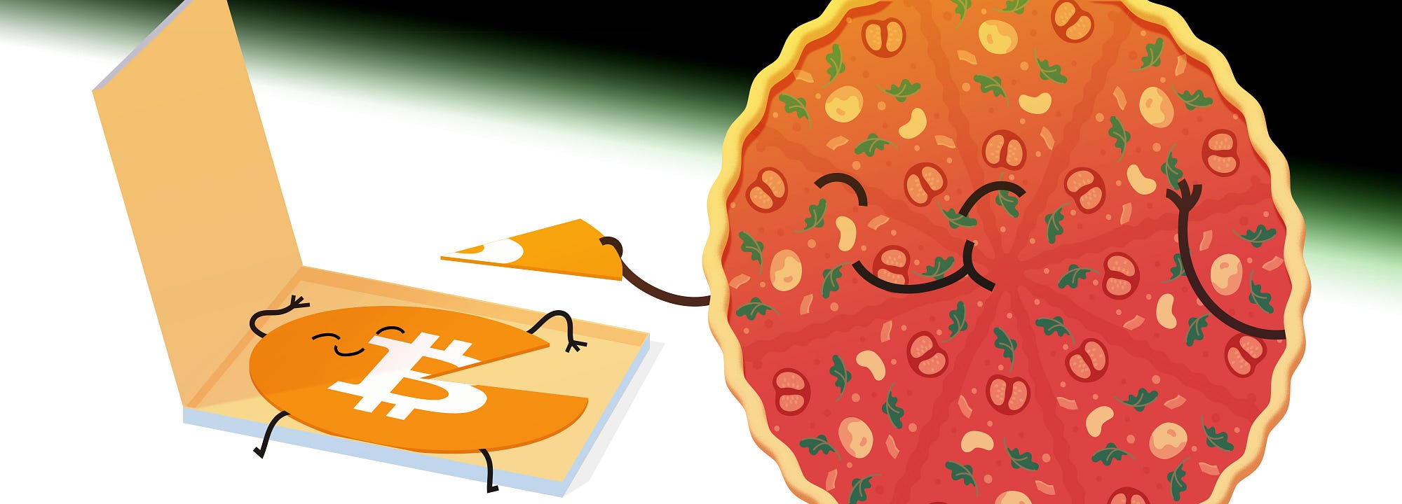 Happy Bitcoin Pizza Day!. The story sounds a bit reckless by… | by  SatoshiLabs | Trezor Blog