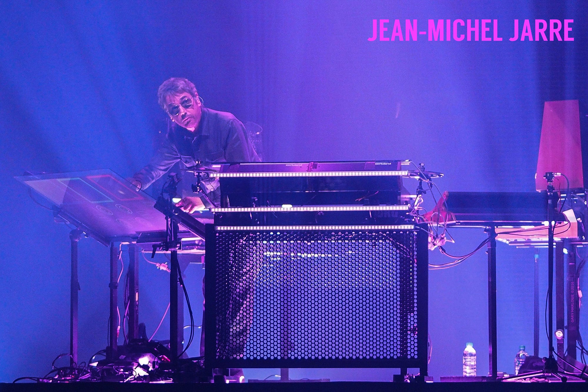 Shot! Jean-Michel Jarre at Brighton Centre | by Gary Marlowe | Medium