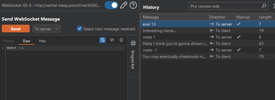 Website initial view
