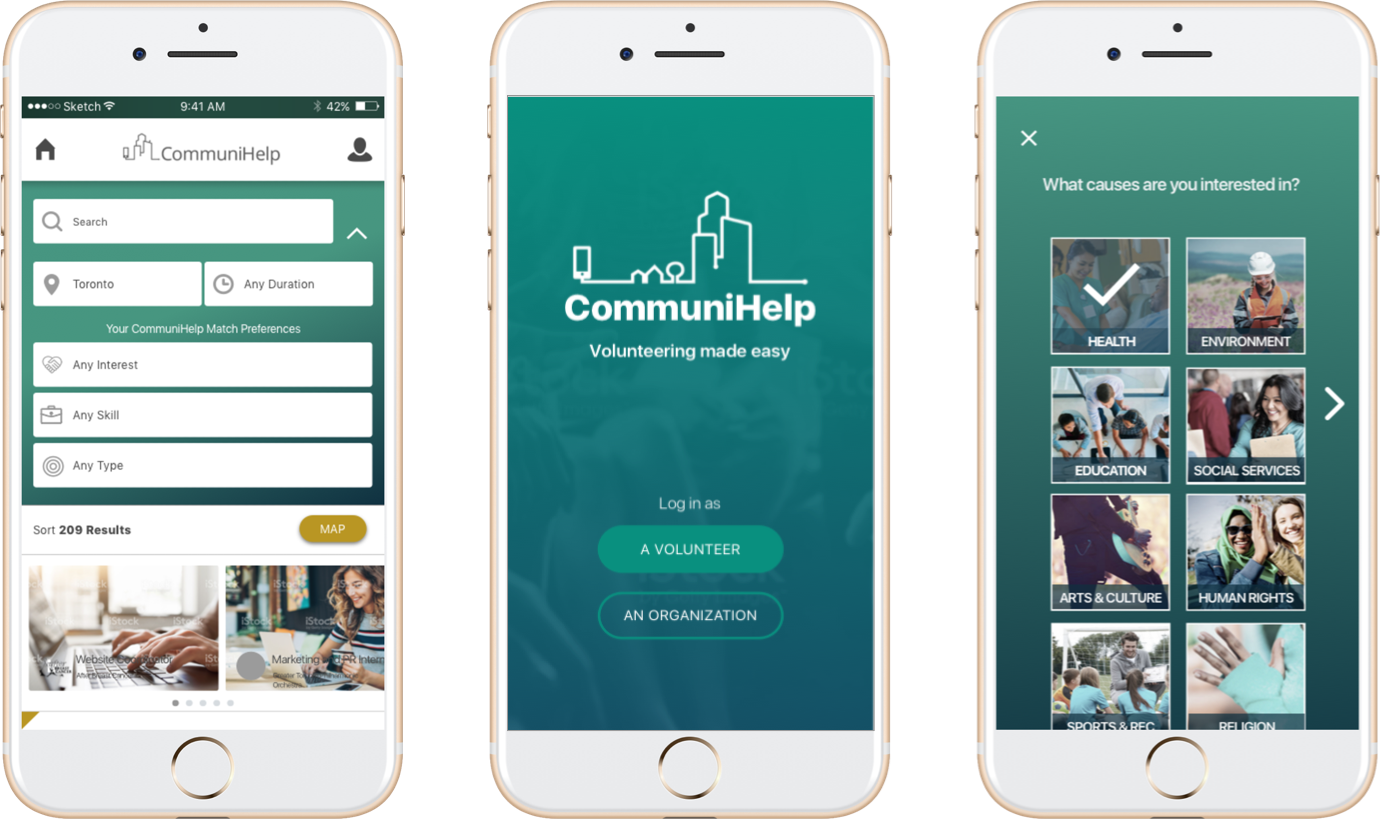 A Study on User On-boarding: CommuniHelp, a Volunteering App for Skilled  Professionals | by Nadia Hogg | Medium