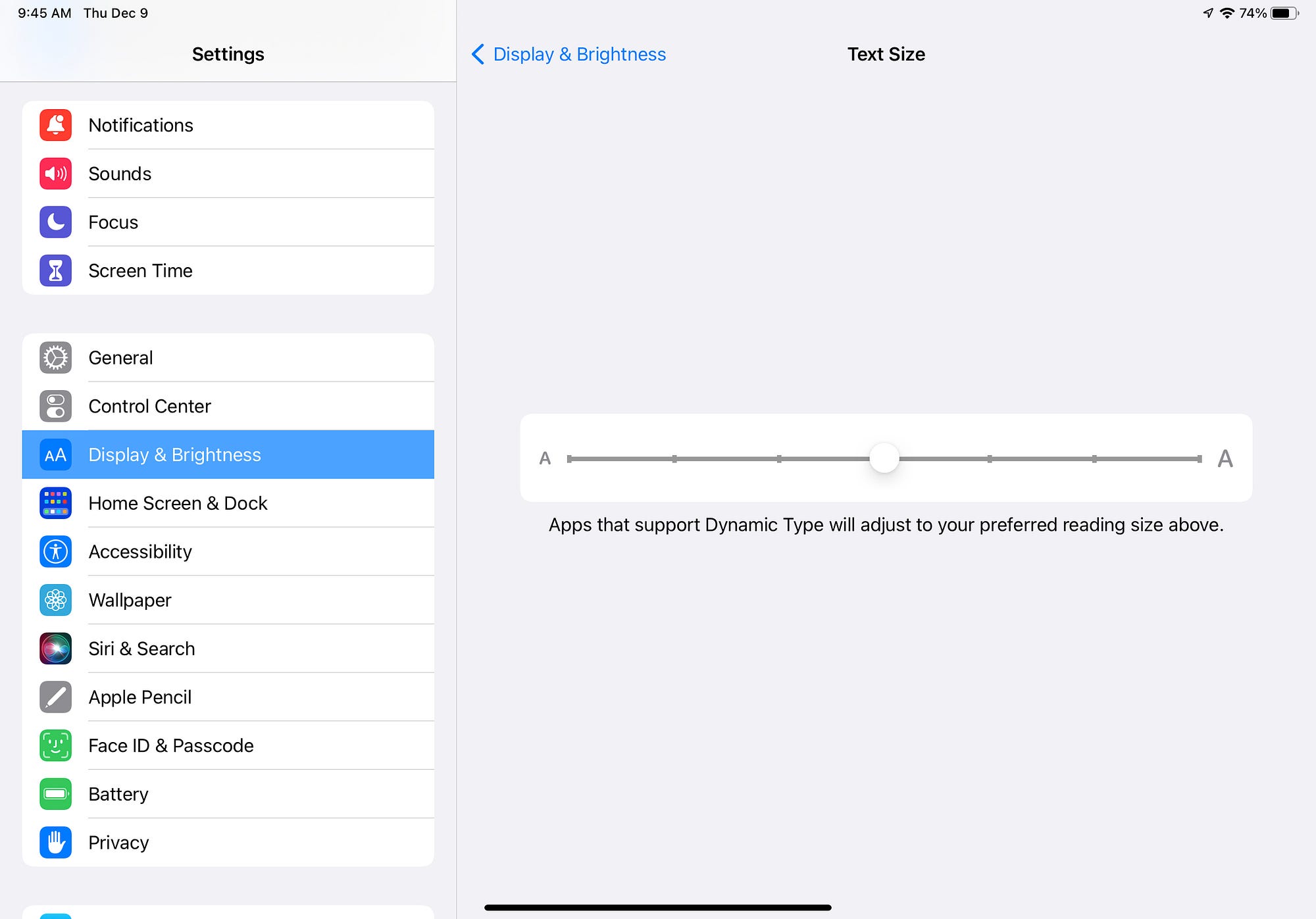 Use display and text size preferences on your iPhone, iPad, and