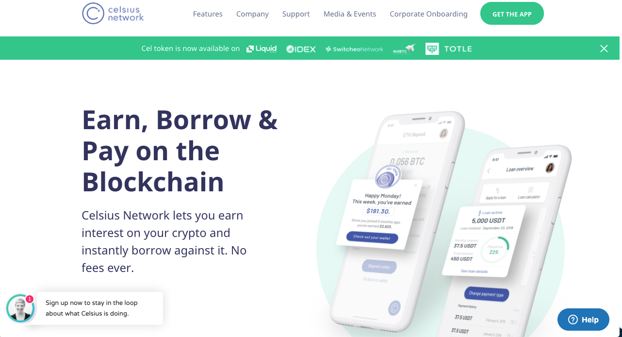 Investment Review: CEL Token & The Celsius Network App — Earning Interest  on Crypto | by Ché Köhler | Medium