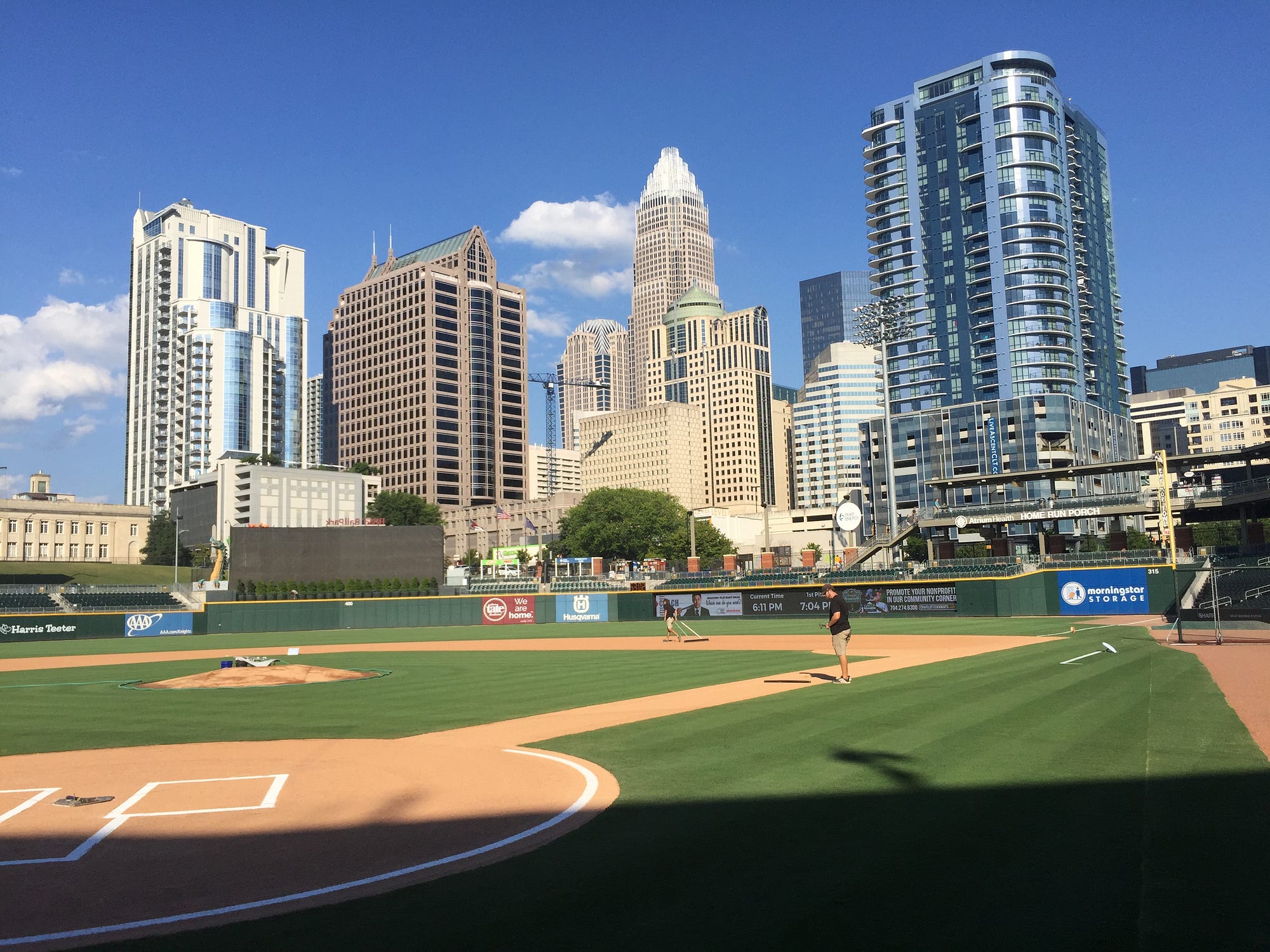 2018 Charlotte Knights Homer The Dragon Mascot