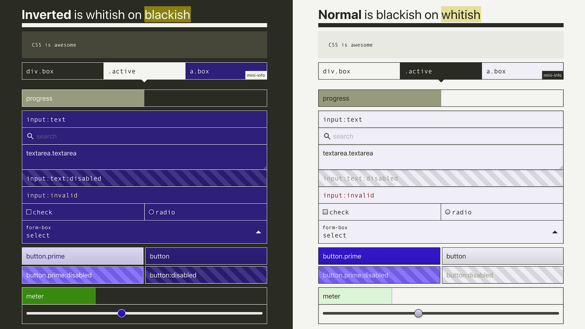 OS: High Contrast versus Inverted Colors — Adrian Roselli