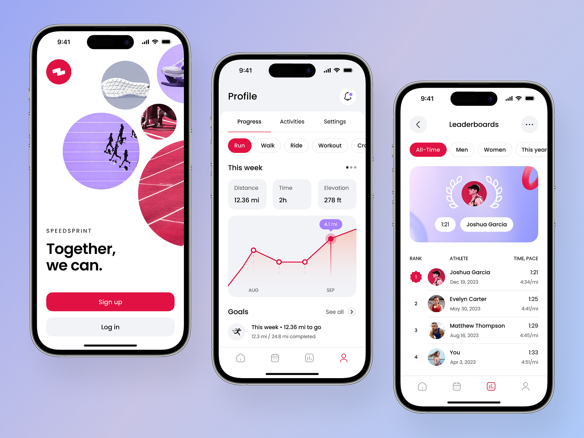 Mobile App Interface