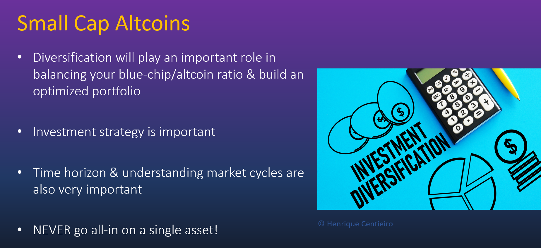 Expert Insights on Investing in Blue-Chip Cryptos vs. Small-Cap Altcoins |  by Henrique Centieiro | Henrique Wealth Academy | Medium