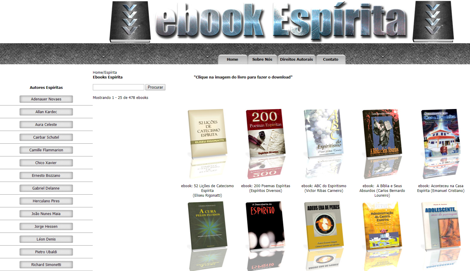 Site para baixar eBooks Espíritas de graça! | by Alexander Rodrigues Silva  | Divulgação Espírita | Medium
