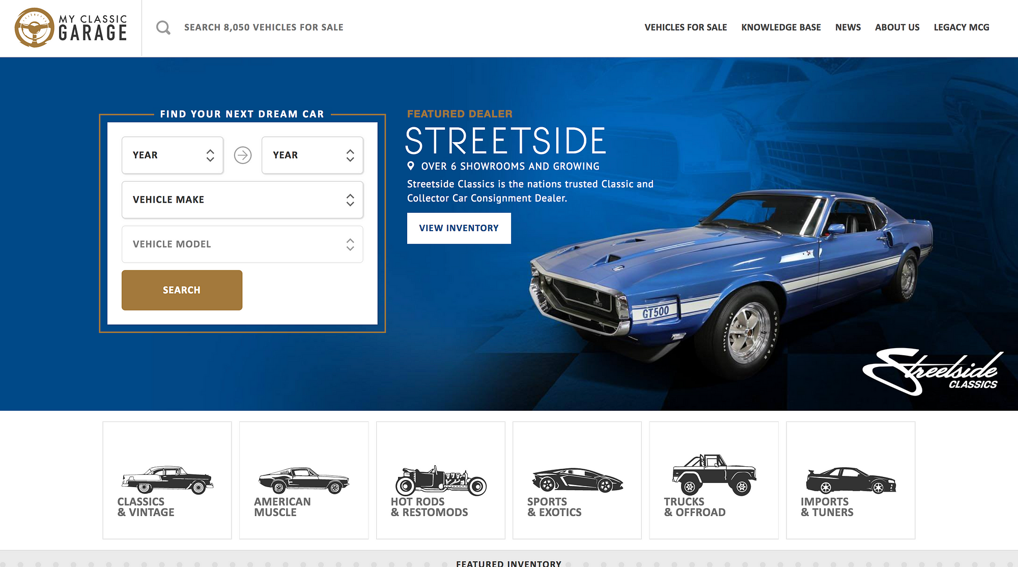 Live Website Showcase: My Classic Garage | by Sam Maven | Motorious | Medium