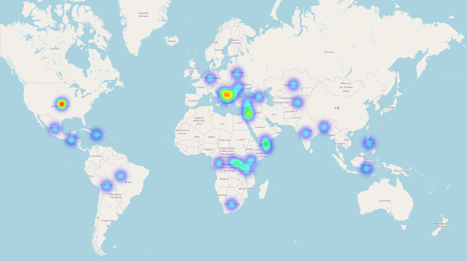 Geopolitical Intelligence from EDR Sensor Location Data | by TΞLΞMΞTRY |  Medium