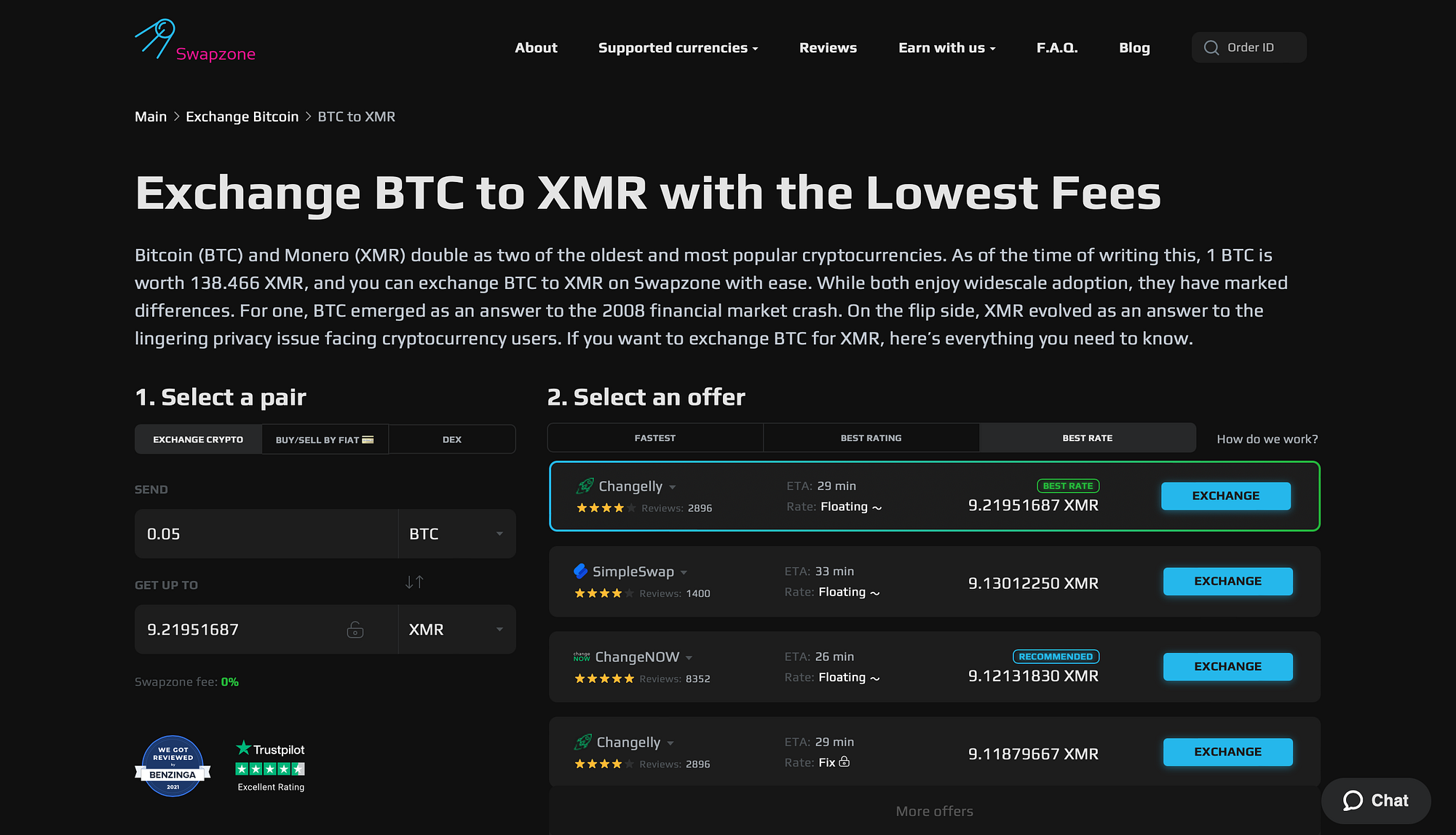 How to Convert Bitcoin to Monero (BTC to XMR) Safely and Without KYC in