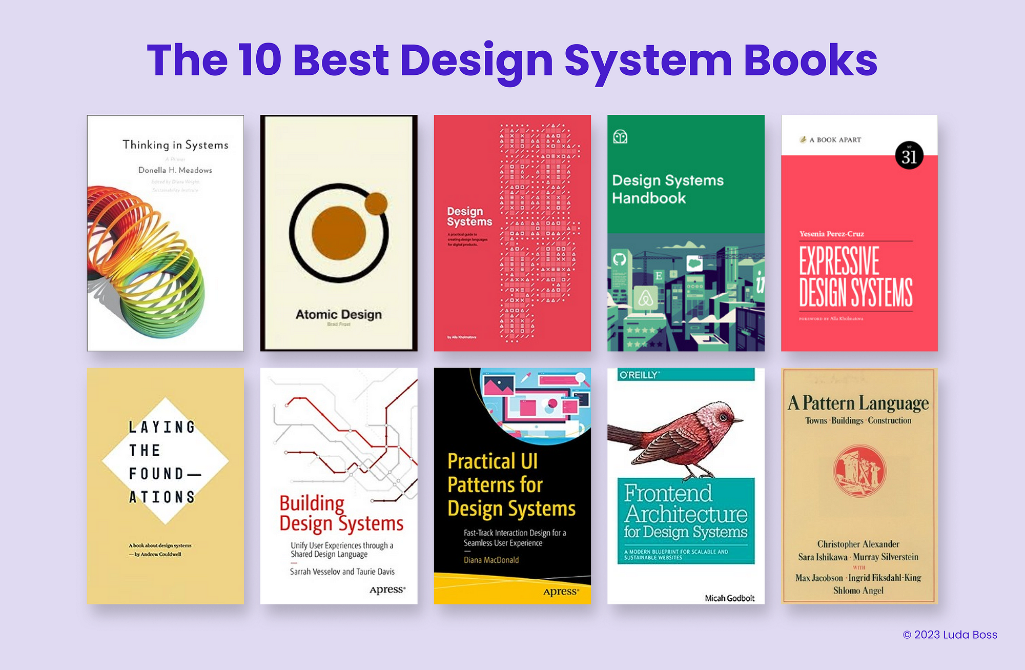The 10 best design system books. Books that help you understand