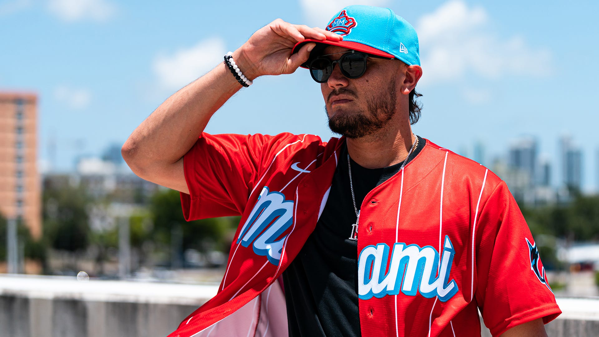 miami marlins home uniforms