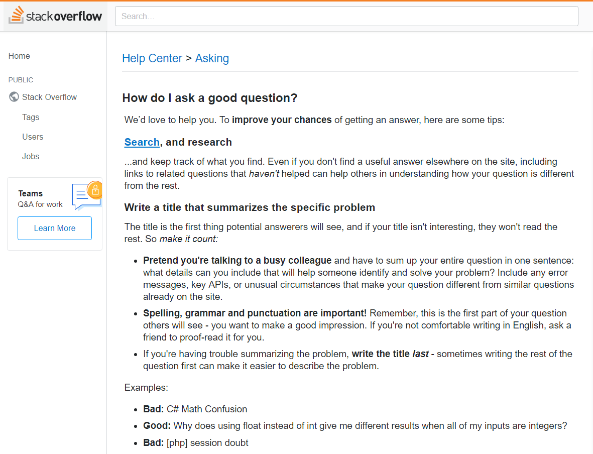 Best practices for writing code comments - Stack Overflow