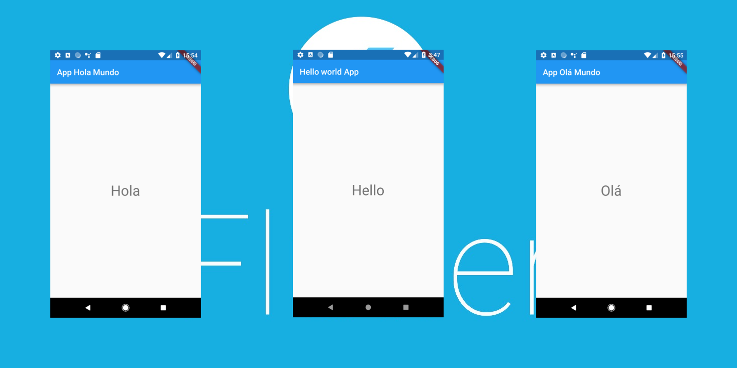 Seu primeiro app do Flutter