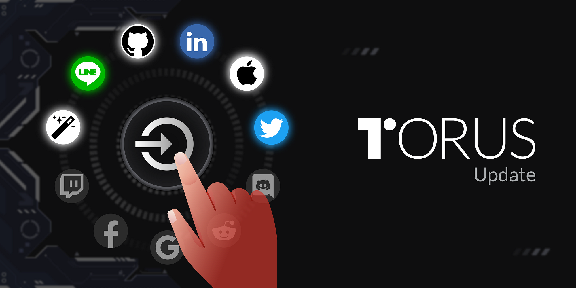 Interact with Blockchains via AppleID, GitHub, LinkedIn, Twitter, Line and  Passwordless Accounts! | by Web3Auth | Web3Auth | Medium