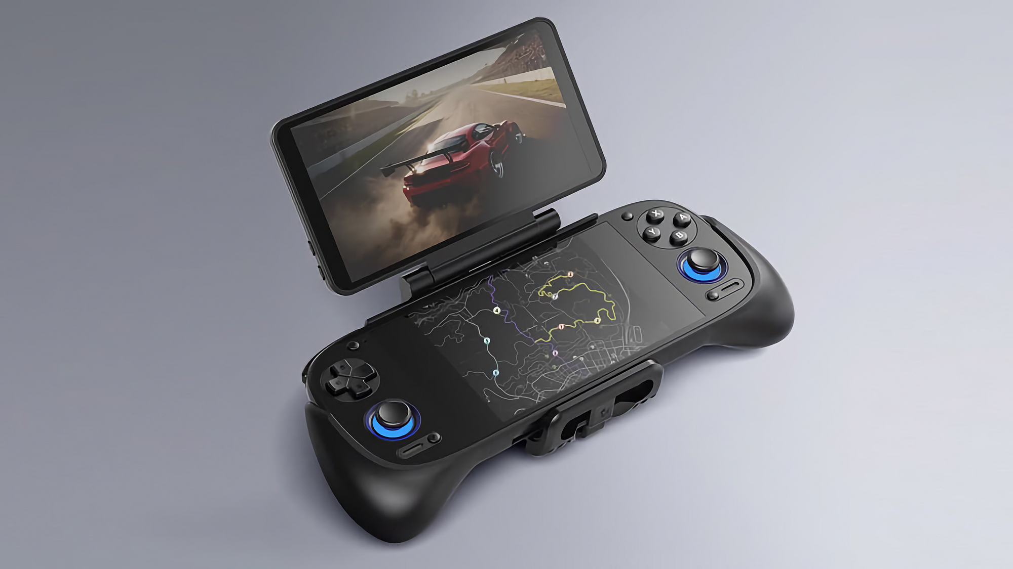 【即発送】Retroid Dual Screen Add-on ブラック Retroid Dual Screen Shipping Date Set for August 19 with OTA