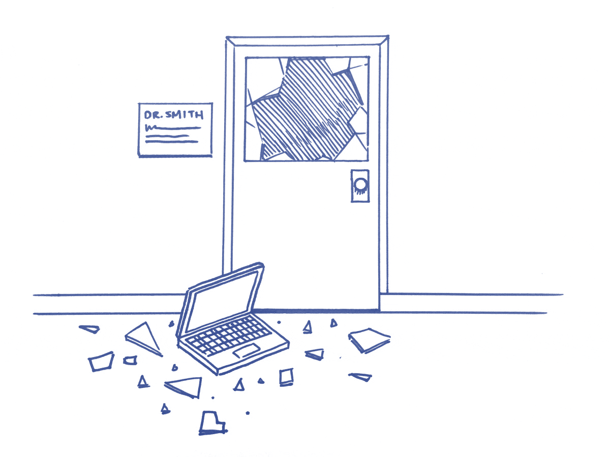 Throwing Laptop Out Window Gif