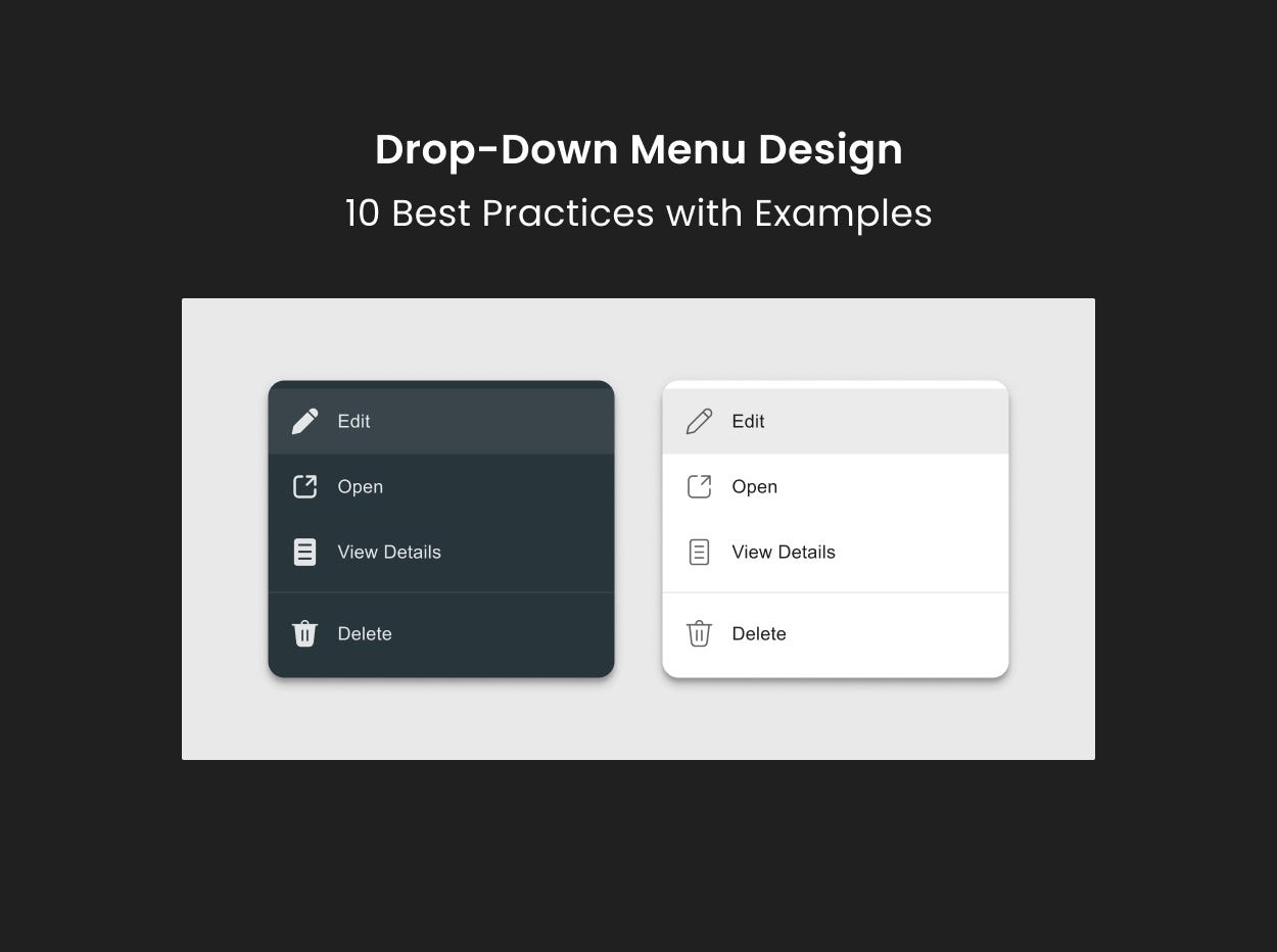 Use Drop Down Menus Manage Main Menu | Open Berkeley