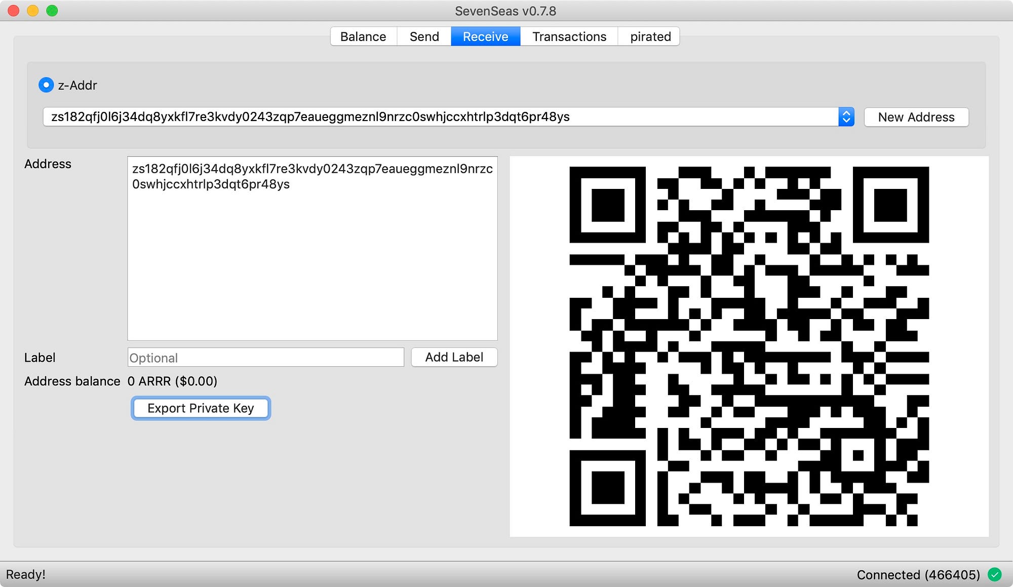 SevenSeas Wallet Guide. If you are reading this guide, You… | by Oszy |  Pirate Chain | Medium