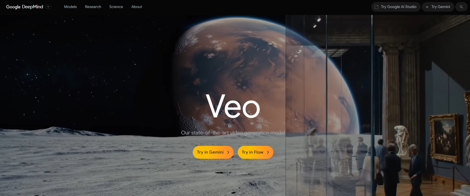 Google Veo3公式サイト