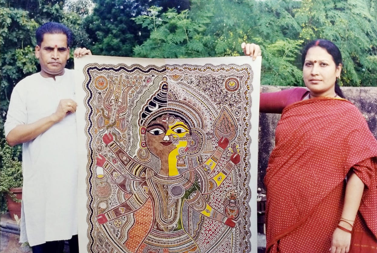 Madhubani Painting: A Dying Traditional Indian Art Form | by Sonia ...