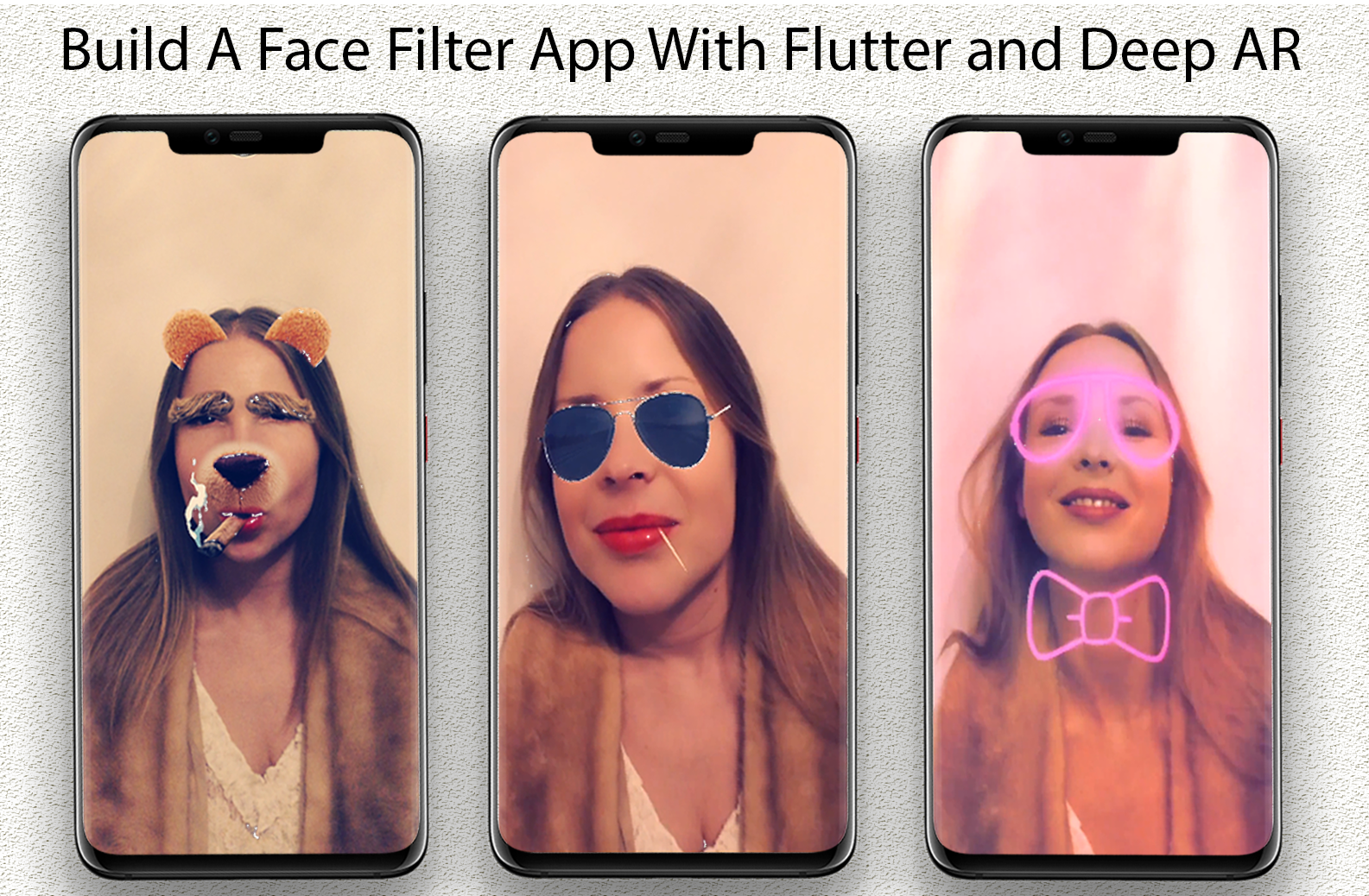 Easiest Steps To Build A Face Filter App With Flutter and Deep AR | by  Promise Nzubechi Amadi | Flutter Community | Medium